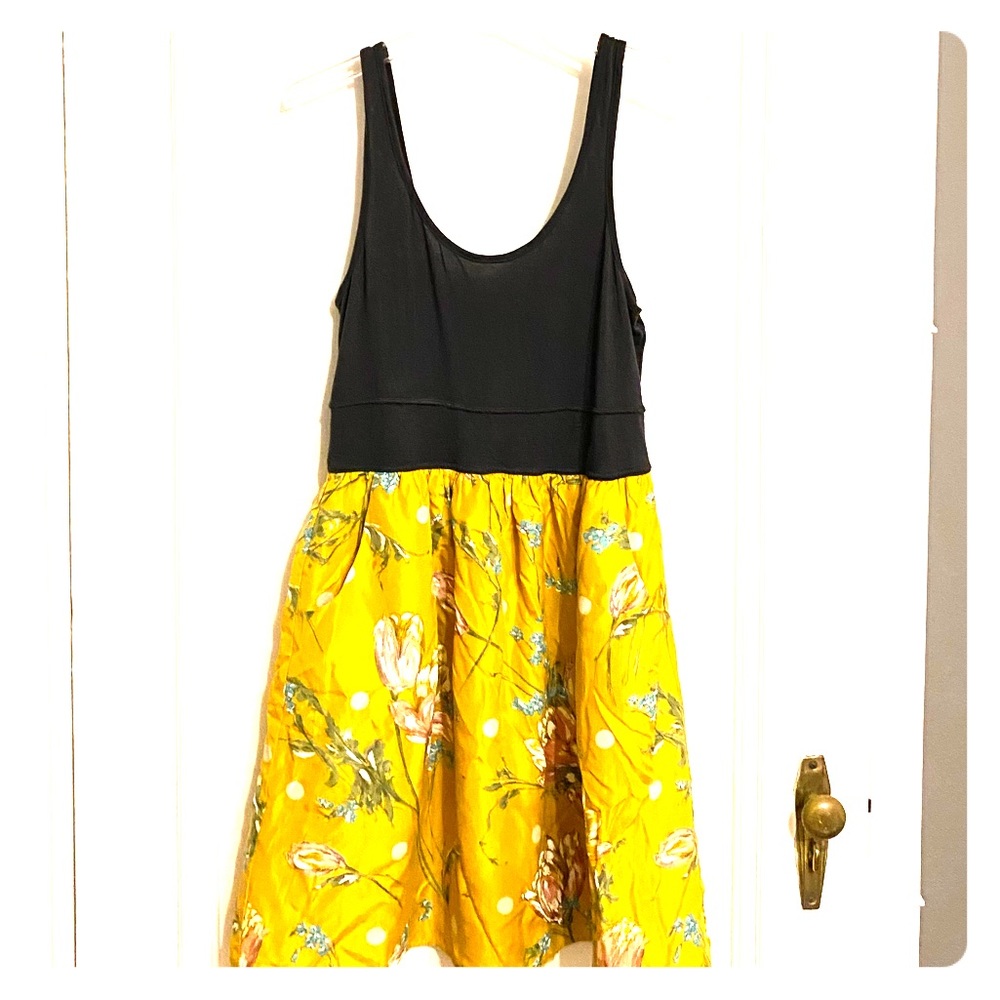 Anthropologie Boho Flower Resort Dress